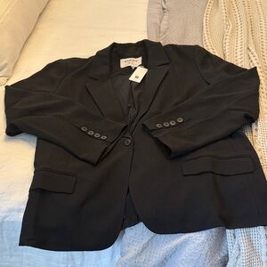 SPANX Women's Elegant Black Suit Jacket